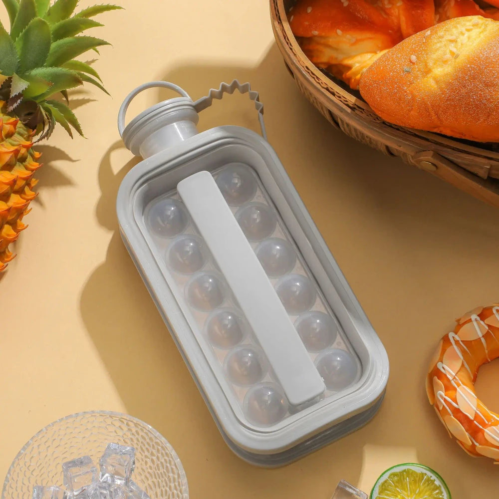 Portable Collapsible Ice Ball Maker