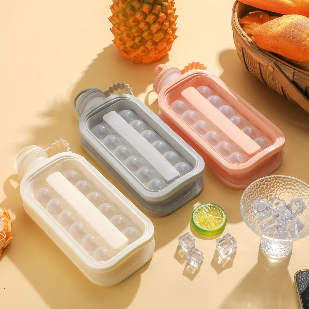 Portable Collapsible Ice Ball Maker