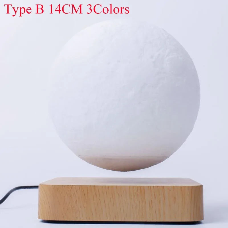 Levitating 3D Printed Moon Lamp