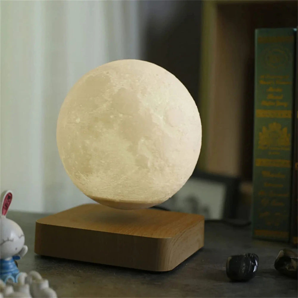 Levitating 3D Printed Moon Lamp
